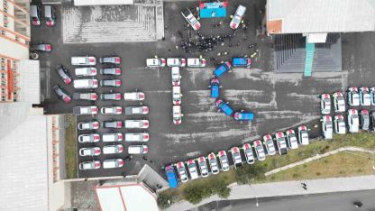 Ağrı’da güvenlik güçlerine 85 yeni araç teslim edildi