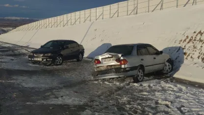 Van’da zincirleme kaza: 5 yaralı
