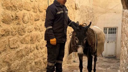 Mardin’de ’kadrolu’ eşekleri emekli edecek proje hayata geçiyor