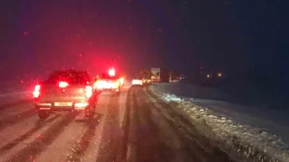 Ardahan’da Yoğun Tipi Ulaşımı Aksattı: Geçitlerde Zorlu Mücadele