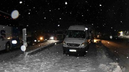 Erzincan’da Yoğun Tipi Sebebiyle İki Ana Yol Ulaşıma Kapatıldı
