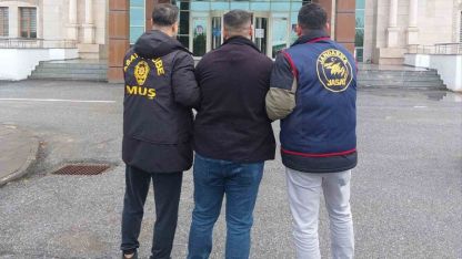 20 Yıl Hapis Cezası Bulunan Hırsızlık Hükümlüsü Muş’ta Yakalandı