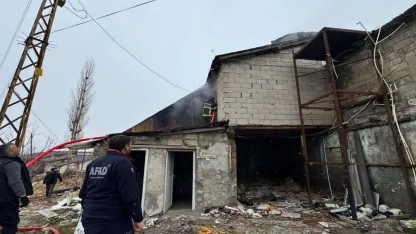 Hakkari’de demir atölyesinde patlama: 1 yaralı