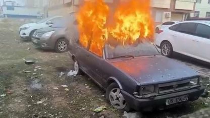 Siirt’te otomobil yakan iki çocuk ifadelerinin ardından serbest bırakıldı