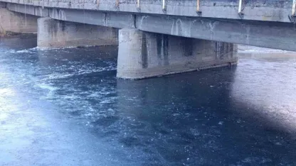 Kars’ta Dondurucu Soğuklar: Hava -15 Derece, Kars Çayı Bir Günde Dondu