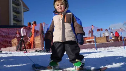 Palandöken’de Kayak Sezonu Açıldı: Yapay Karla 87 Kilometrelik Keyif