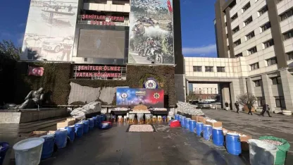 İstanbul Narkotik Rekor Operasyonu: 1 Ton Uyuşturucu, 6.8 Milyon Hap Ele Geçti