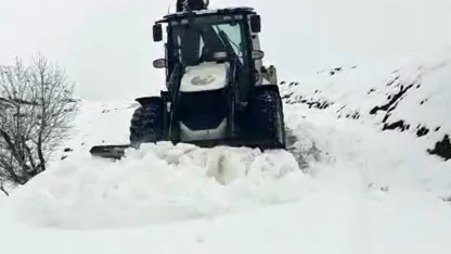 Muş’ta 26 Köy Yolu Açıldı: Karla Mücadele Ekipleri Yoğun Mesai Yaptı