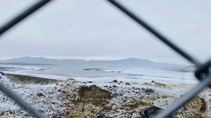 Patnos’ta Gece Yağan Kar İlçeyi Beyaza Bürüdü