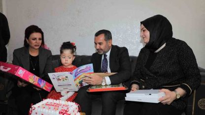 Başkan Şerifoğulları, kelebek hastası Fatma’nın çağrısını karşılıksız bırakmadı