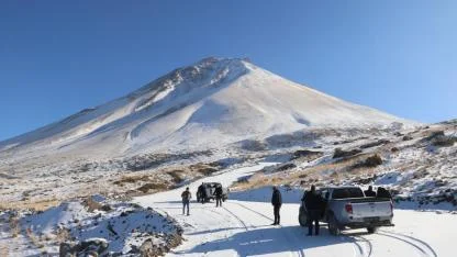 Ağrı Dağı’nda Turizm ve Güvenliği Güçlendirecek Yol Projesinde 3. Etap Tamamlandı