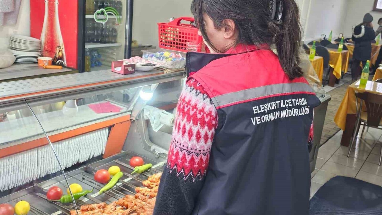 Ağrı'da 750 İşletmeye Gıda Güvenliği Denetimi: 5 İşletmeye Ceza Kesildi