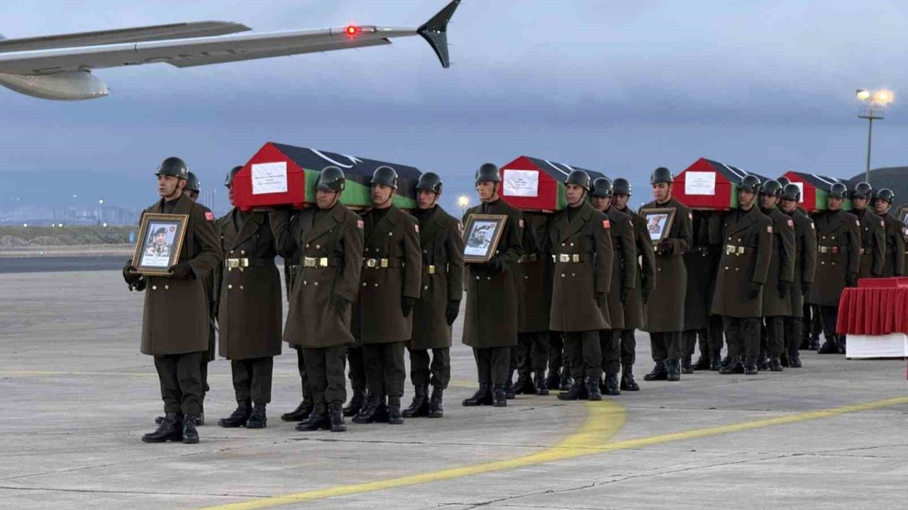 Ankara'daki Uçak Kazasında Hayatını Kaybeden Libyalı Heyet İçin Resmi Uğurlama Töreni