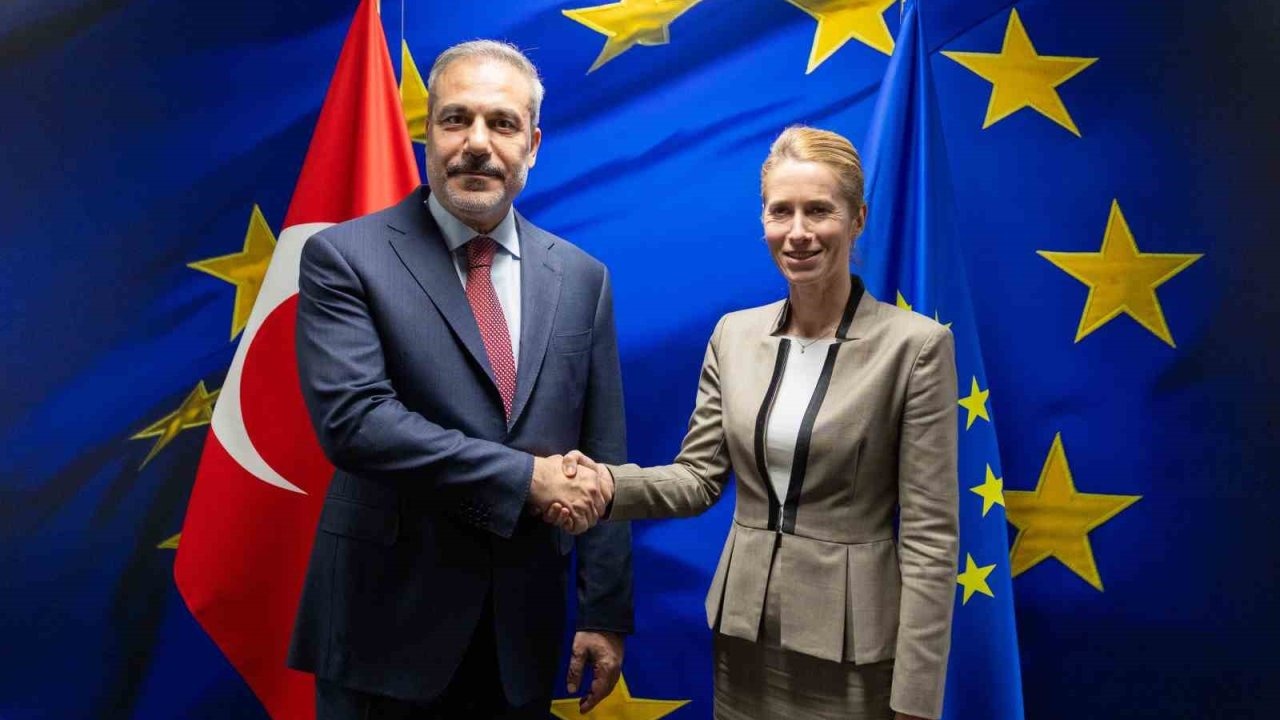 Bakan Fidan, AB Temsilcisi Kallas ile Brüksel&#039;de Görüştü