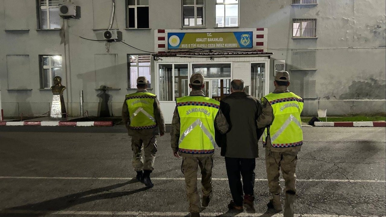 Çek suçundan aranan hükümlü Muş’ta yakalandı