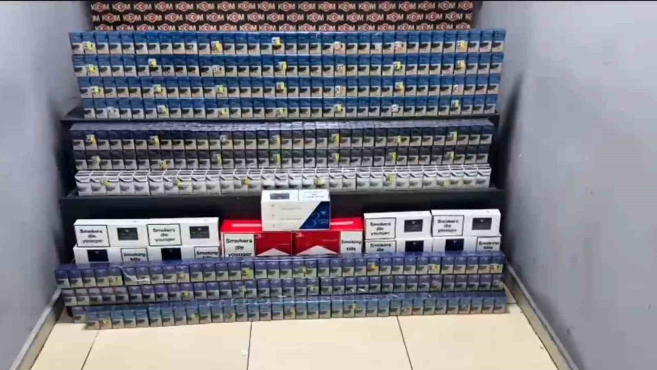 Doğubayazıt’ta Kaçakçılık Operasyonu: 2 Bin Paket Sigara Ele Geçirildi