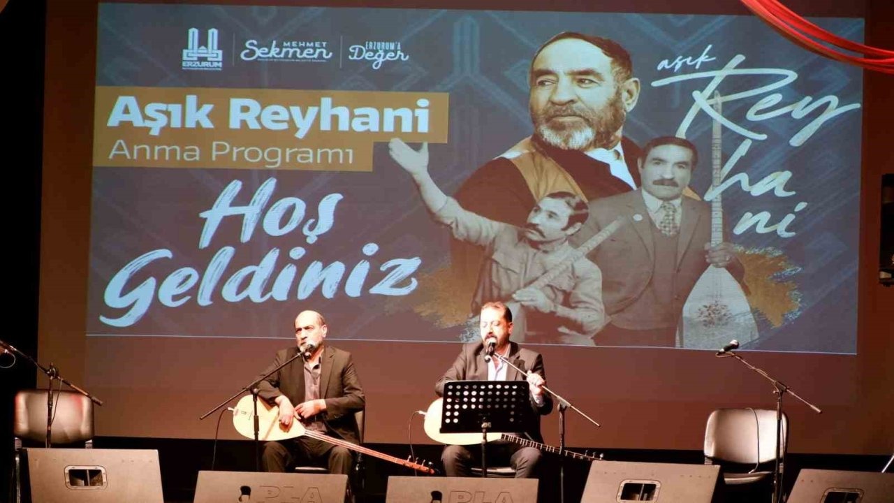 Erzurum’un Efsane Sesi Aşık Reyhani Ölümünün 19. Yılında Anıldı