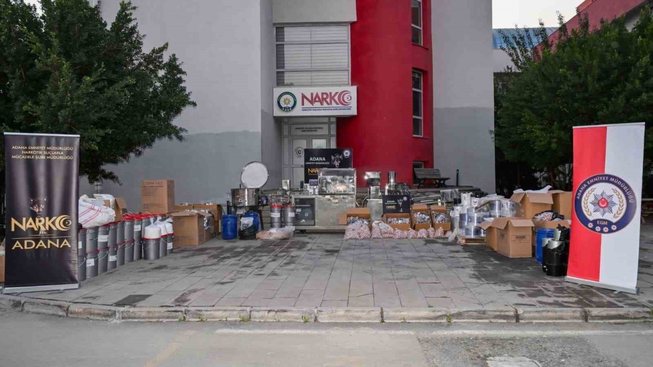 Geri dönüşüm merkezini bile uyuşturucu merkezine çevirmişler: 6 tutuklama