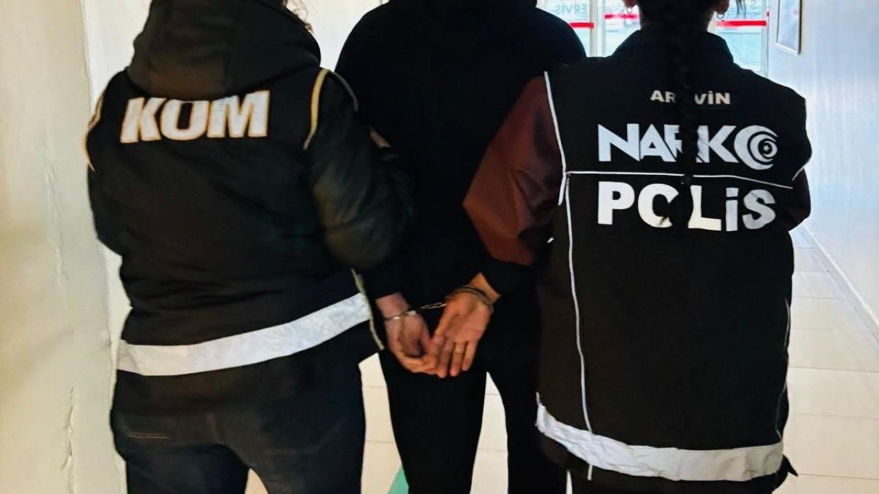 Gürcistan’a kaçmak isteyen uyuşturucu suçlusu Hopa’da yakalandı