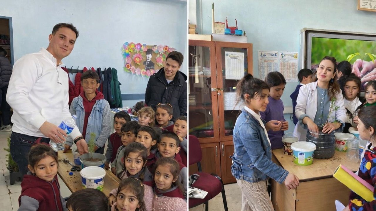 Hacıhalit Okulunda Geleceğe Kök Salan Etkinlik