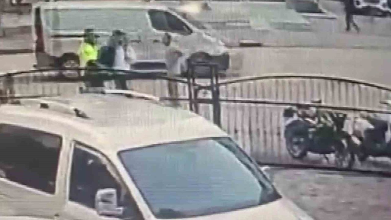 Havaya ateş açtı, trafik polisi yakaladı