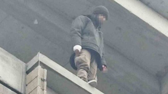 Horasan’da intihar girişimi: Ekipler son anda ikna etti