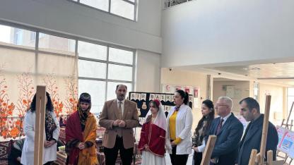 Iğdır Anadolu Lisesi’nde Yerli ve Milli Gurur! Türk Malları Haftası Sergisi Kapılarını Açtı