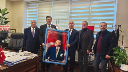 Iğdır Azerbaycan Evi'nden Rektör Yardımcısı Şimşek'e Ziyaret