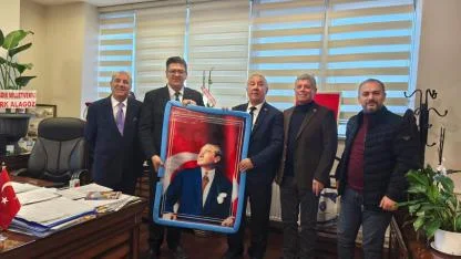 Iğdır Azerbaycan Evi'nden Rektör Yardımcısı Şimşek'e Ziyaret