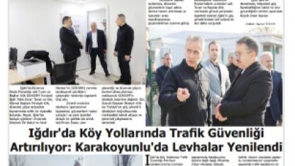 Iğdır Gazeteleri Iğdır Yaşar Gazetesi 23.12.2025