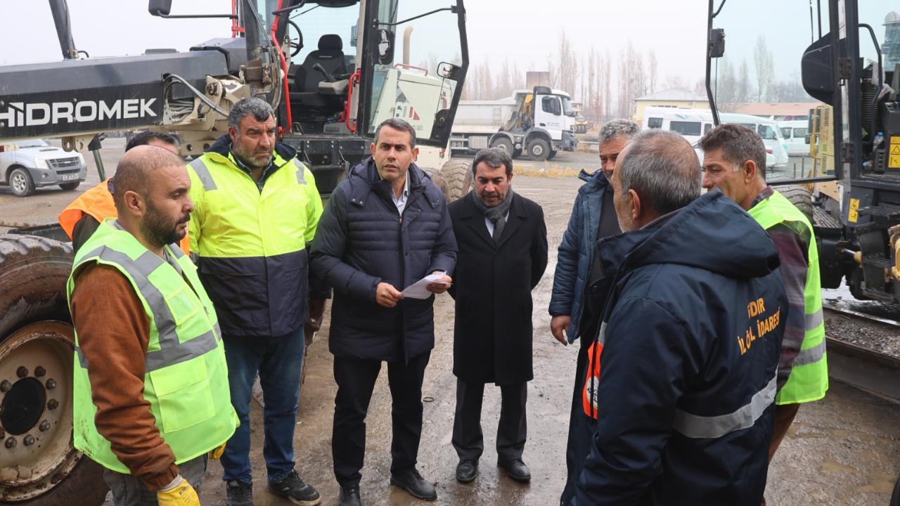 Iğdır İl Özel İdaresi güçlü kadrosuyla kışa hazır