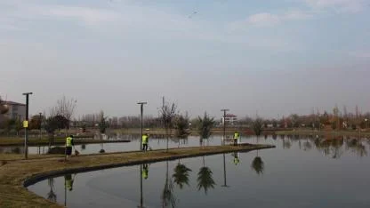 Iğdır Millet Bahçesi’nde Peyzaj ve Bakım Çalışmaları Sürüyor