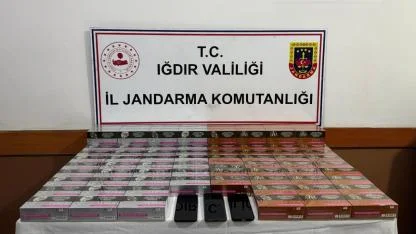 Iğdır’da 1 Milyonluk Operasyon! Jandarmadan Elektronik Sigara Kaçakçılarına Darbe