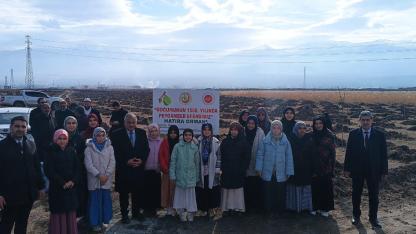 Iğdır’da 571 Fidan Dualarla Dikildi! Peygamber Efendimiz Anısına "Geleceğe Nefes" Ormanı