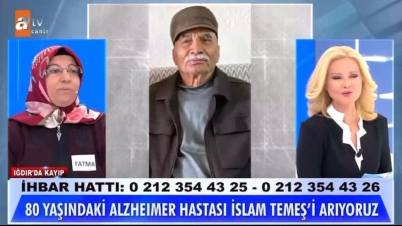Iğdır’da 80 Yaşındaki İslam Temeş’ten Aylardır Haber Yok! Aile Çareyi Müge Anlı’da Arıyor