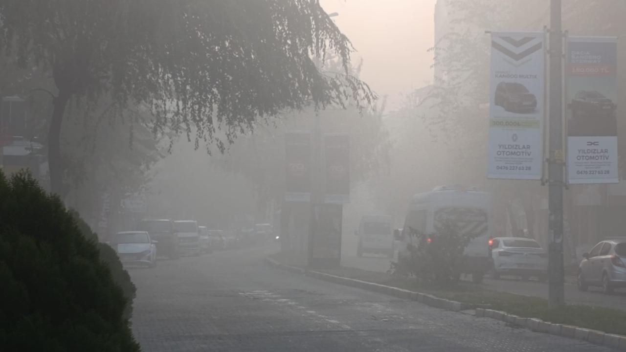 Iğdır’da yoğun sis etkili oldu