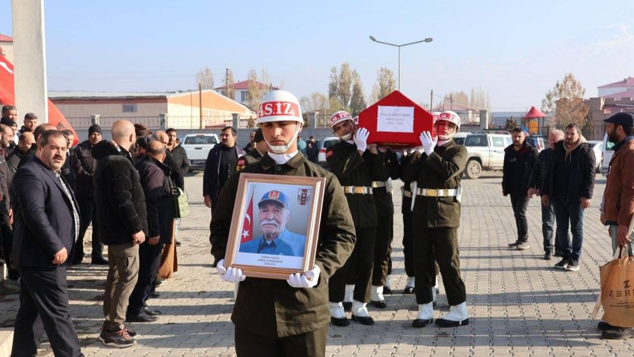 Kıbrıs Gazisi Abbas Karaduman Iğdır’da Son Yolculuğuna Uğurlandı