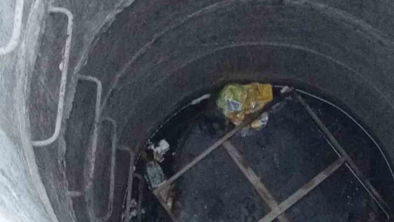 Kuyuda Mahsur Kalan Yavru Kedi Kurtarıldı