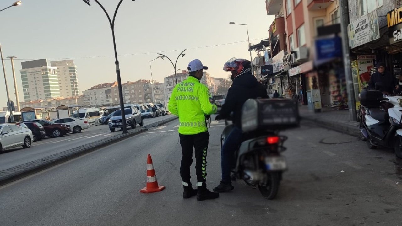 Motosiklet denetiminde 2,2 milyon liralık ceza