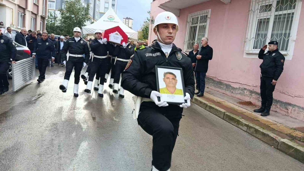 Polis memuru, Samsun’da son yolculuğuna uğurlandı