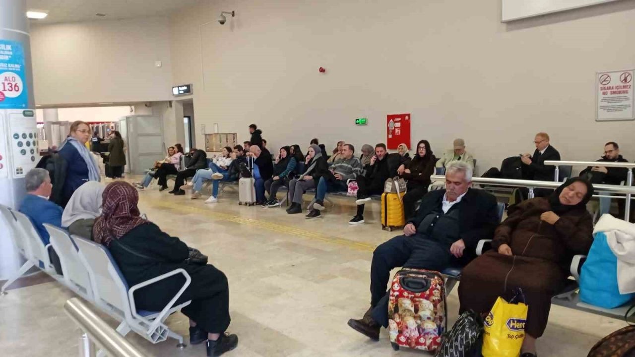 Samsun’da yolcu uçağı martı sürüsüne çarptı