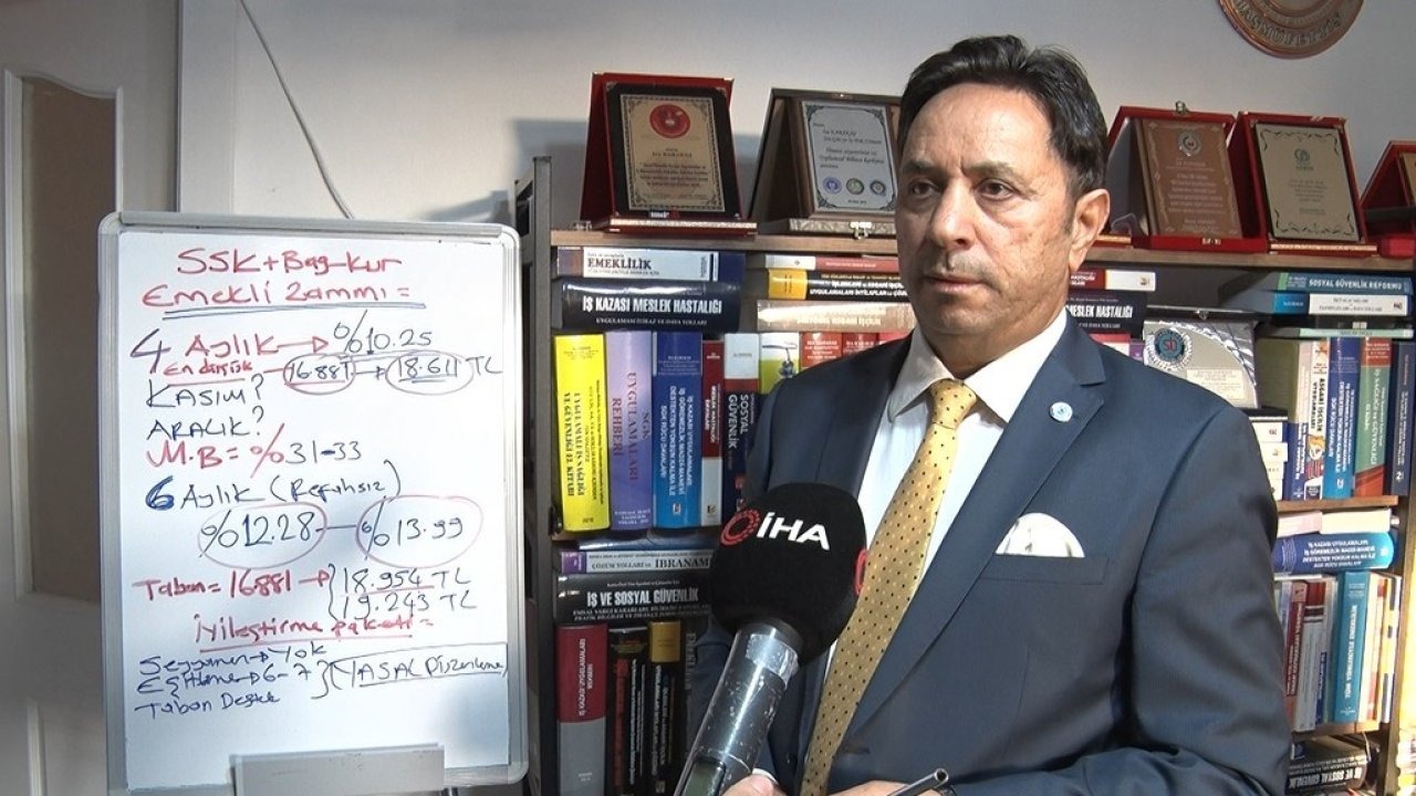 Sosyal Güvenlik Uzmanı İsa Karakaş&#039;tan Emekli Maaşlarına Yönelik Yeni Yıl Tahminleri