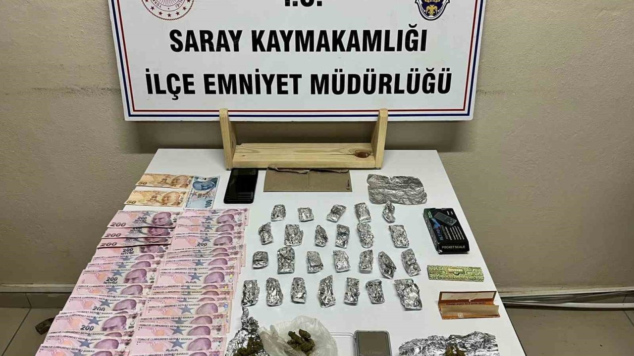 Tekirdağ polisi uyuşturucu ticaretine bir darbe daha indirdi