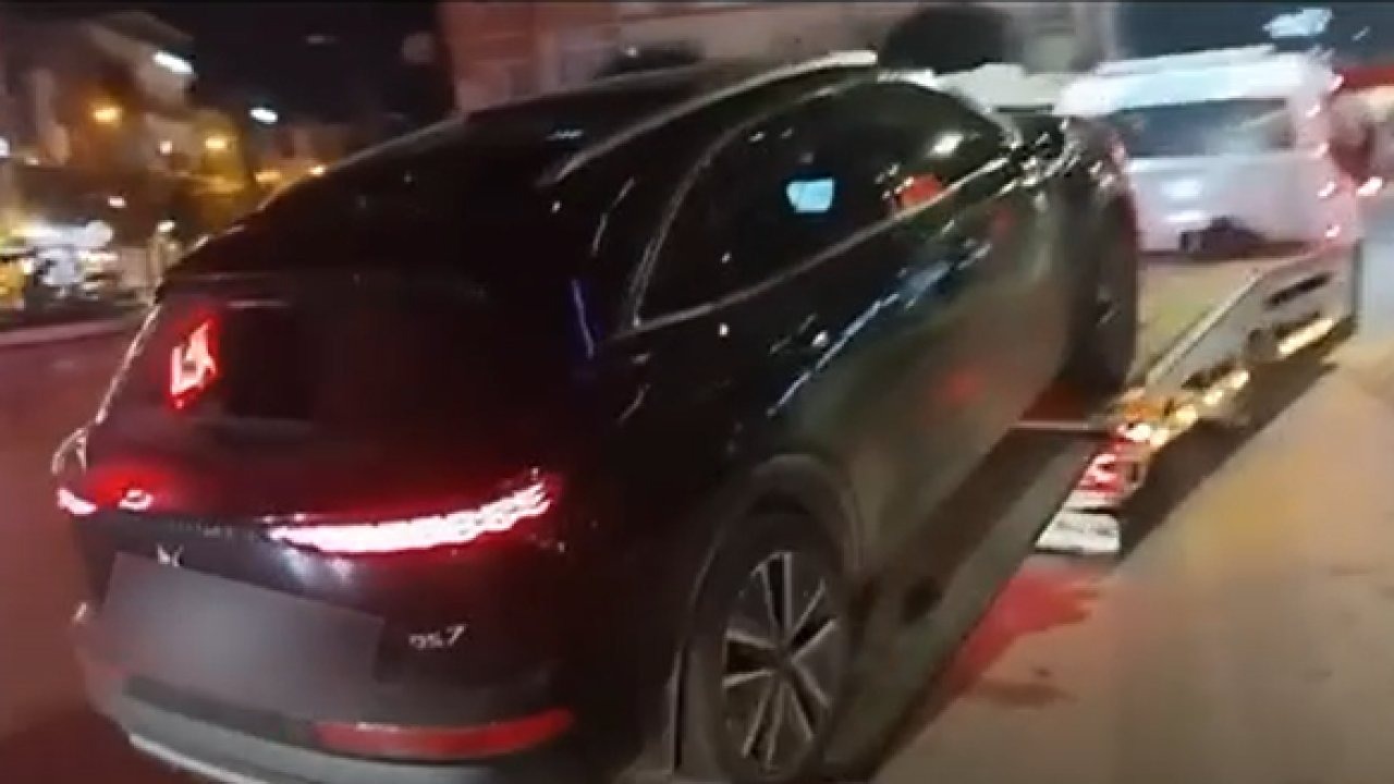 Yalova’da çakarlı otomobil sürücüsüne 276 bin lira ceza