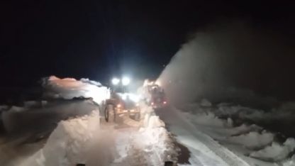 Kağızman-Ağrı Kara Yolu 2 Günlük Aranın Ardından Ulaşıma Açıldı