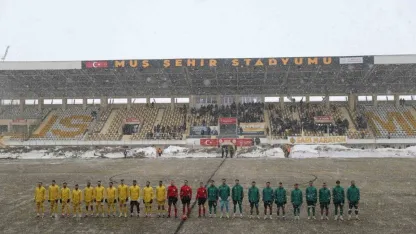 Muş Spor Kulübü Tek Golle Güldü: Kırklarelispor Engelini 1-0’la Geçti
