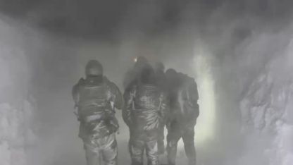 Ağrı'da Tipi Nedeniyle Mahsur Kalan İki Kişi Kurtarıldı