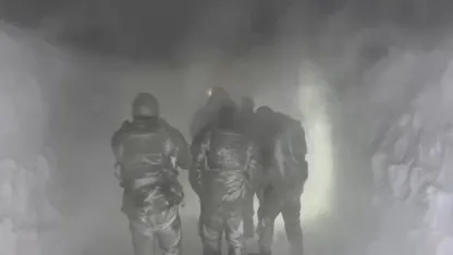 Ağrı'da Tipi Nedeniyle Mahsur Kalan İki Kişi Kurtarıldı