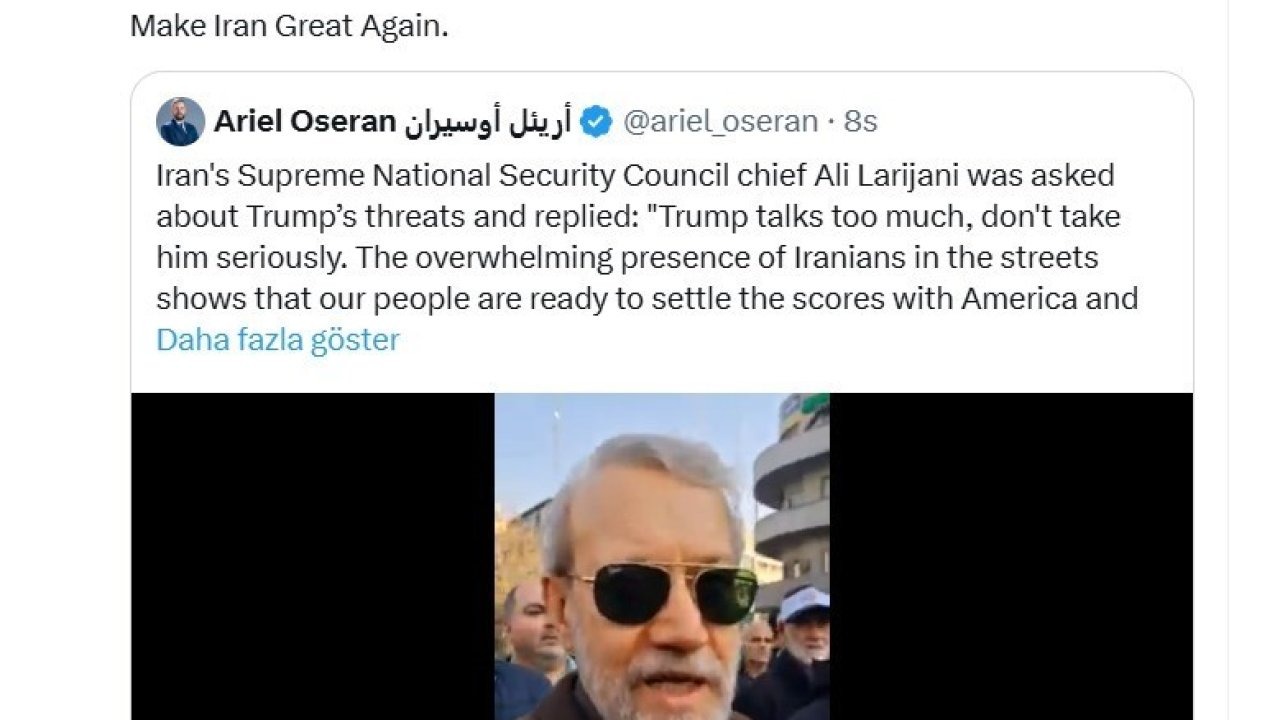 ABD’li Senatör Graham’dan İran’ın dini lideri Hamaney’in rejim yanlısı gösterileri ABD’ye uyarı olarak nitelemesine yanıt