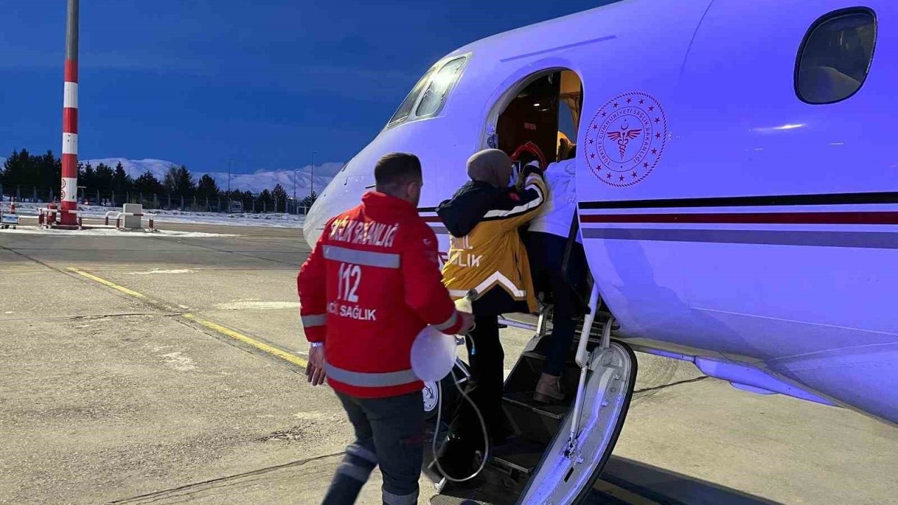 Ağrı’da 5 Aylık Bebek İçin Seferberlik: Uçak Ambulansla Ankara’ya Sevk Edildi